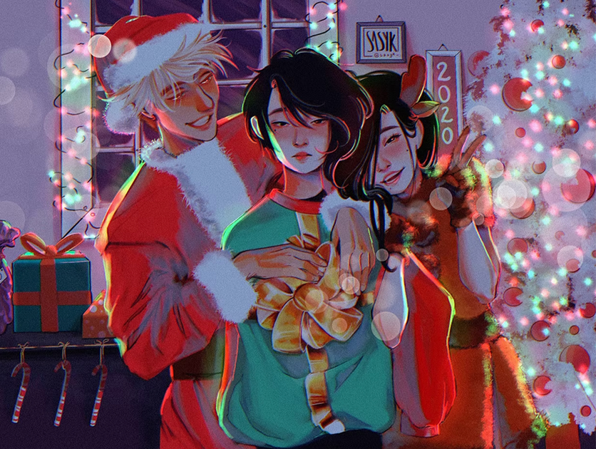 Christmas – Half-Body, Full Render Christmas – Half-Body, Full Render