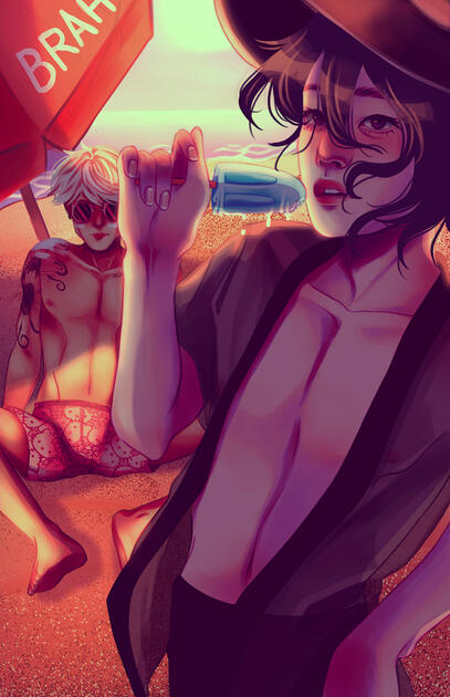 Summer – Half-Body, Full Render Summer – Half-Body, Full Render